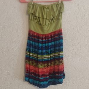 Strapless Mini Dress